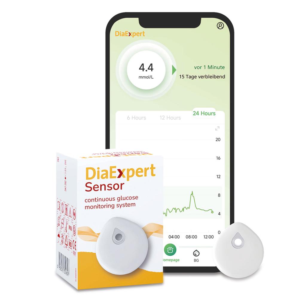 Kleiner Sensor, viel dahinter - Der neue DiaExpert CGM-Sensor Kleiner Sensor, viel dahinter - Der neue DiaExpert CGM-Sensor