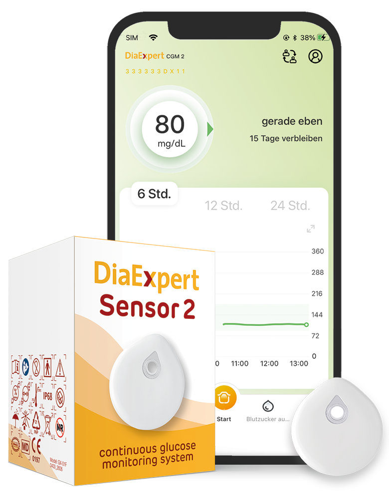 Das DiaExpert CGM 2 System