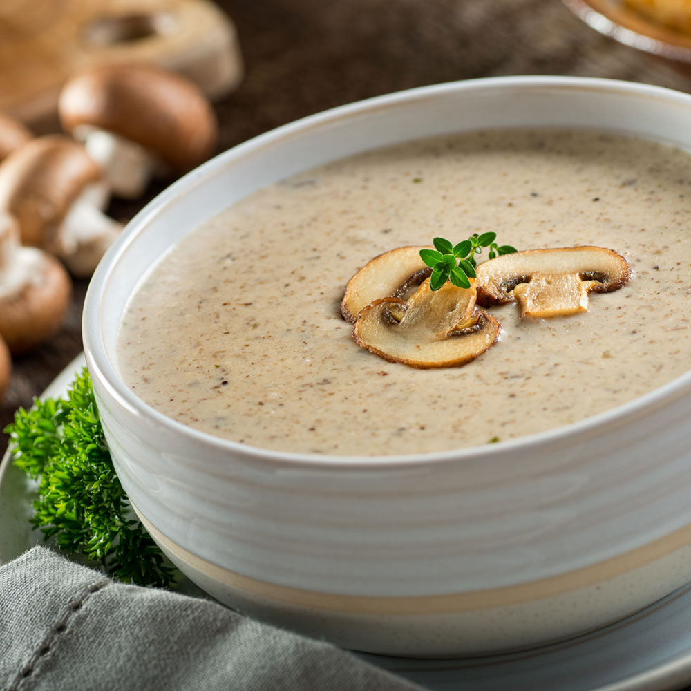 Champignonsuppe
