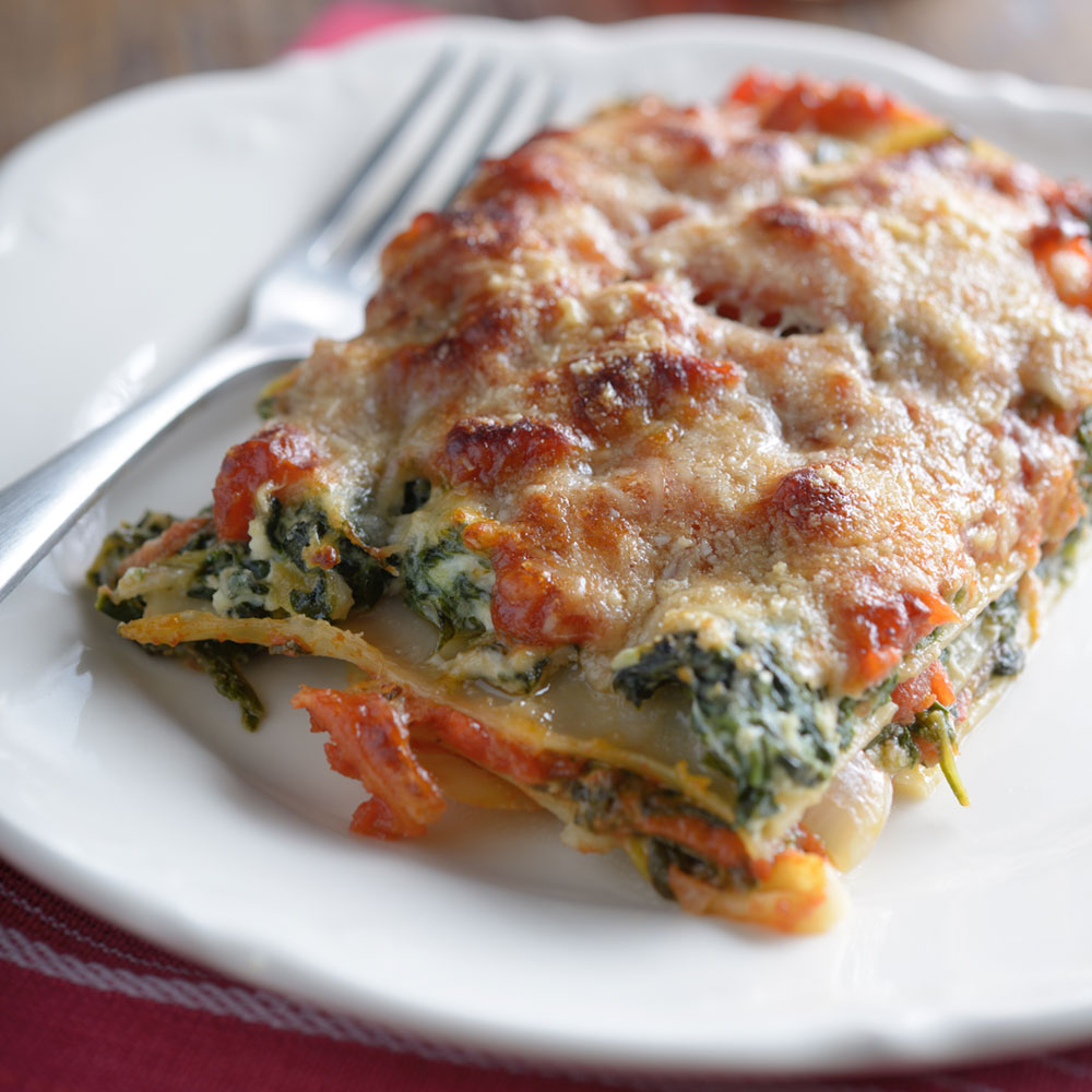 Grünkohl Lasagne