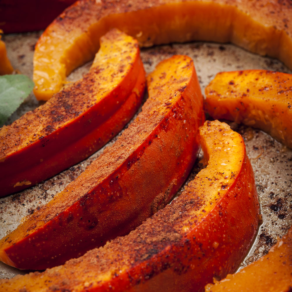 Rezept: Kürbis Wedges