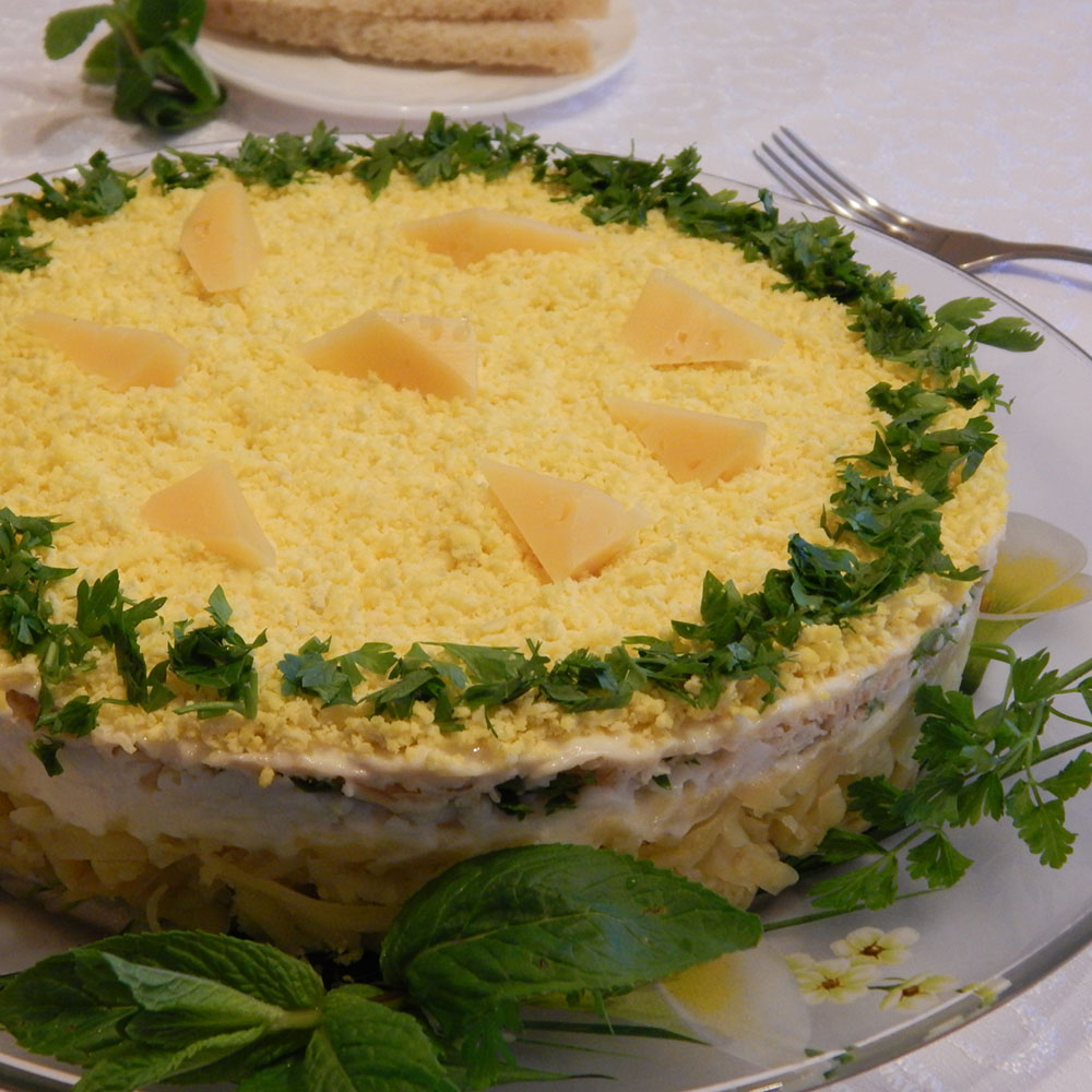 Rezept: Schichtsalat