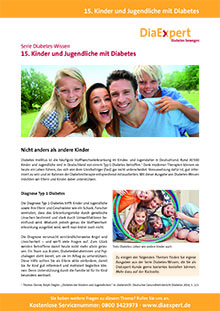 15. Kinder und Jugendliche mit Diabetes